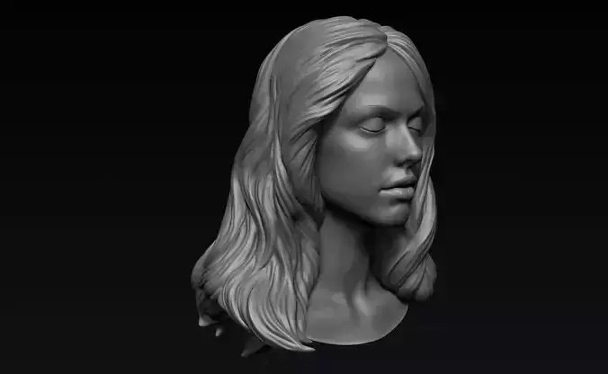 Hair 35 3D model