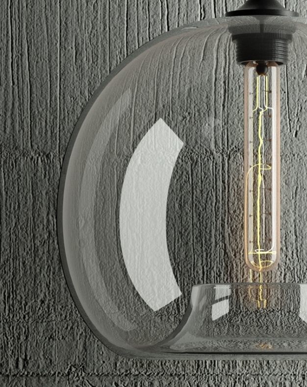 Hanging lamp 10 Loft Design 3D model_1