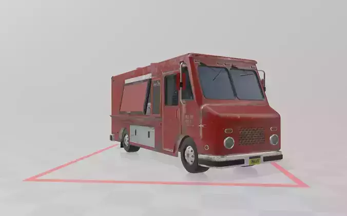 red food truck 