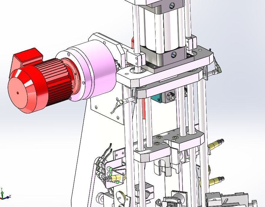 Robot automatic welding machine 3D model_4