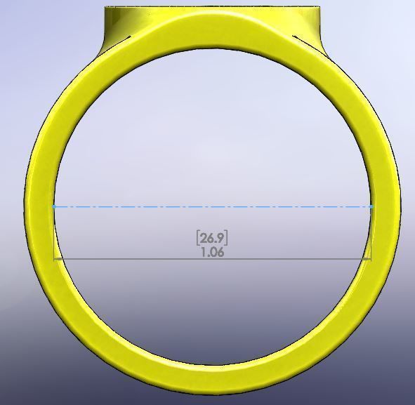 Legionaire Ring 3D print model_1