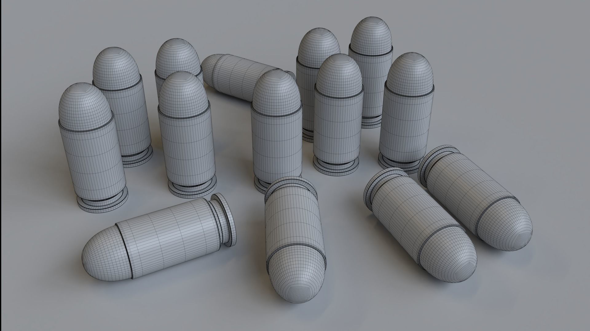 Bullets - 3D Model group of 3D model_2