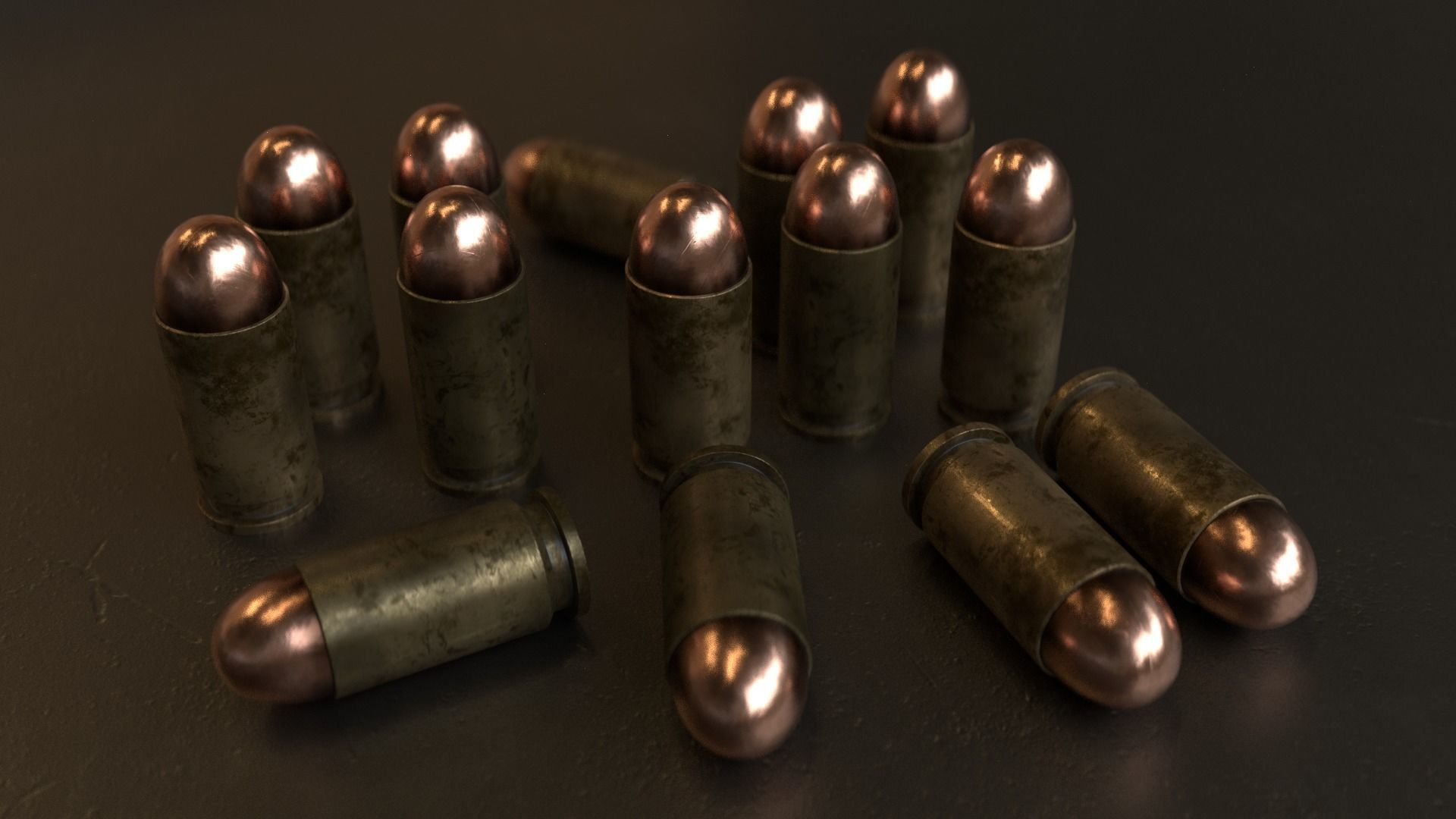 Bullets - 3D Model group of 3D model_1