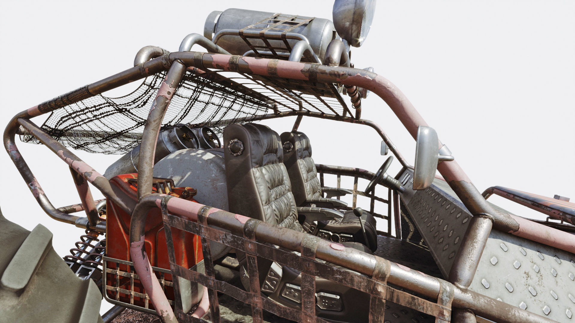 Buggy off road vehicle 3D model_5