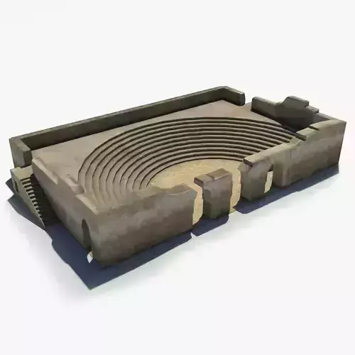 Arab x13 Low-poly 3D model