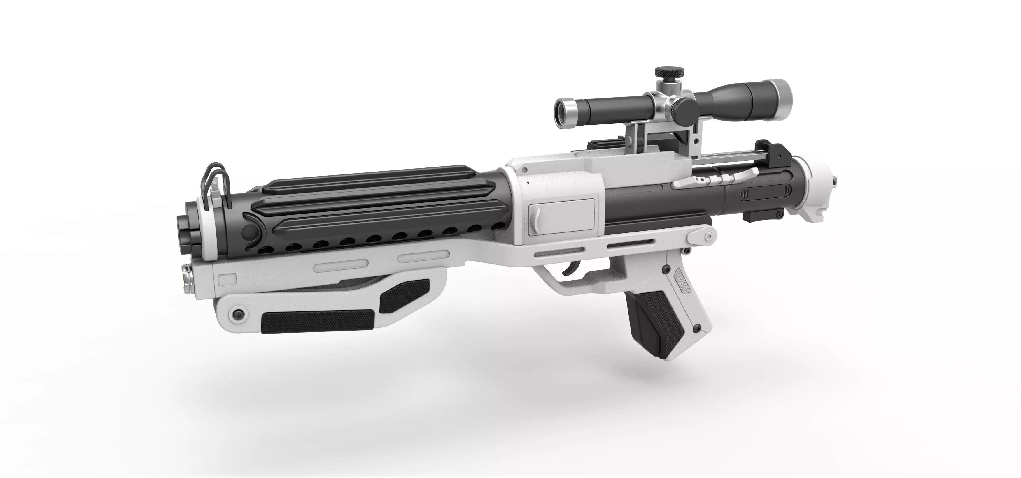 Blaster rifle F-11D 3D model