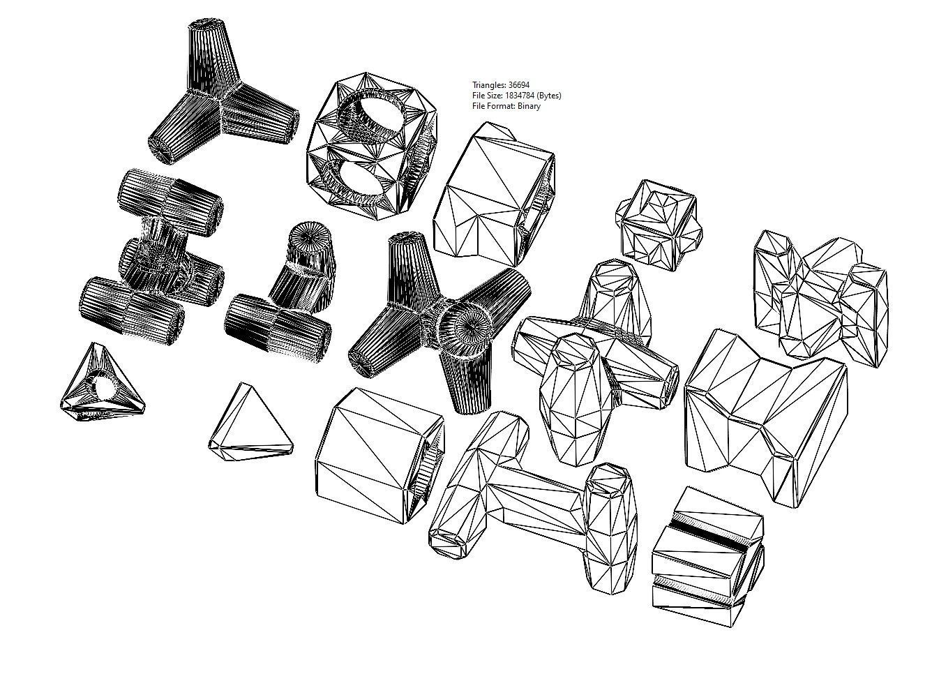 Anti coastal erosion concrete structures  3D print model_20