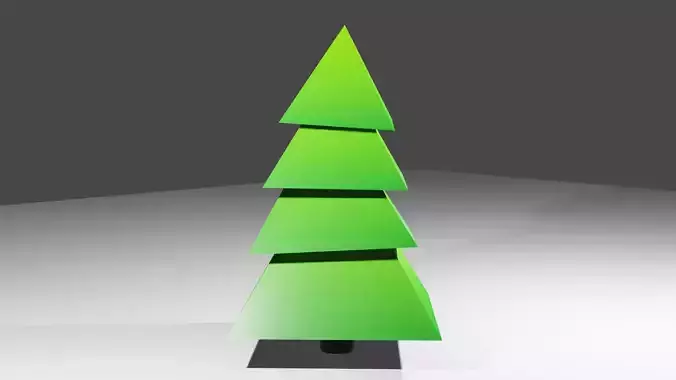 Spruce christmas tree