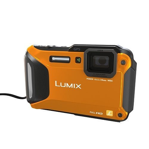 camera panasonic lumix digital 3D model