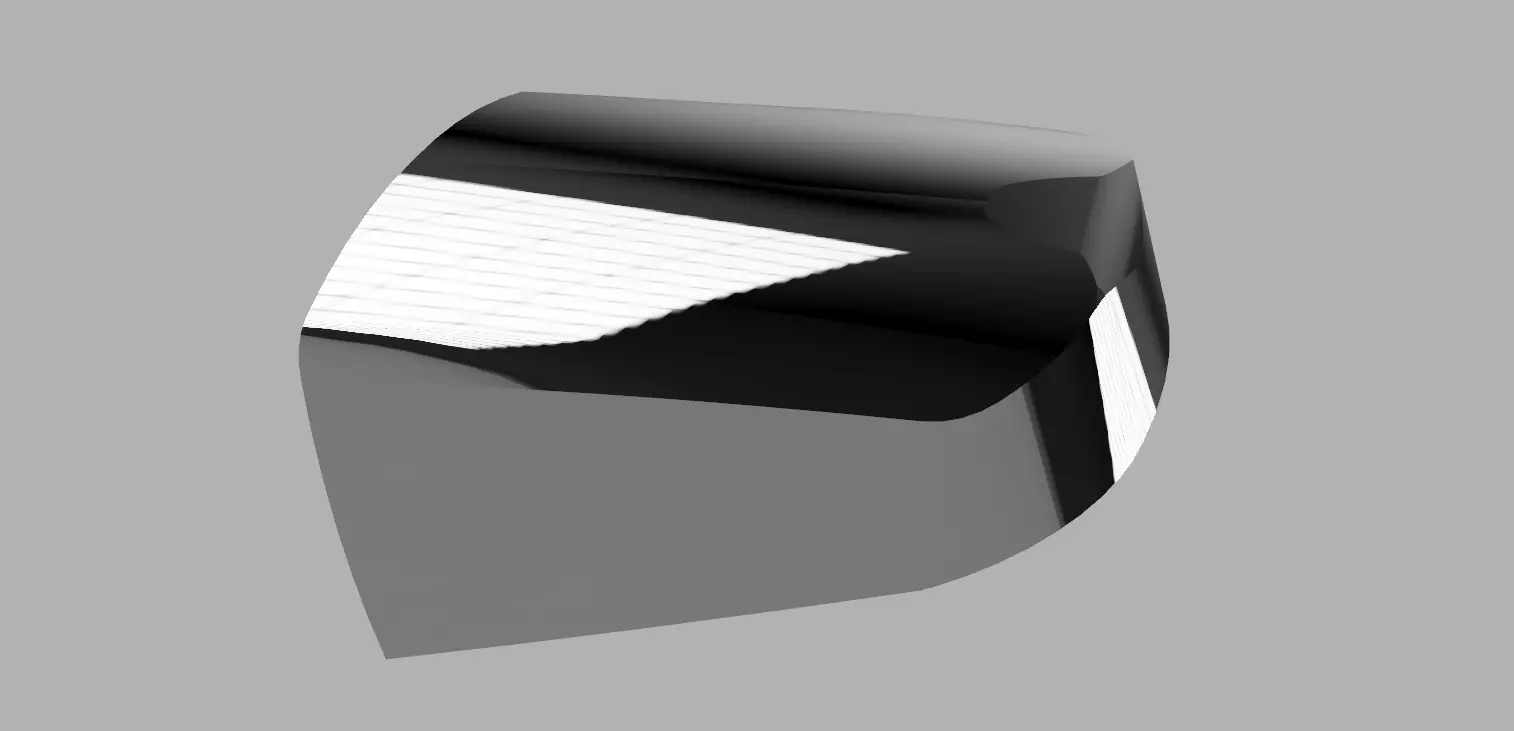 Maniglia Lancia Delta 2012 3D print model