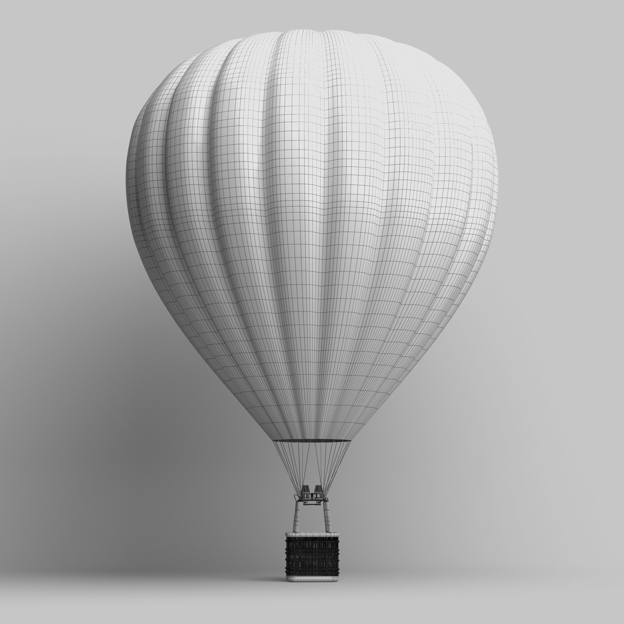 Hot Air Balloon 3D Model 3D model_3