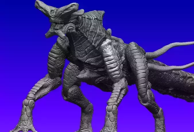 Pacific rim Slattern Neca Inspired Action figure