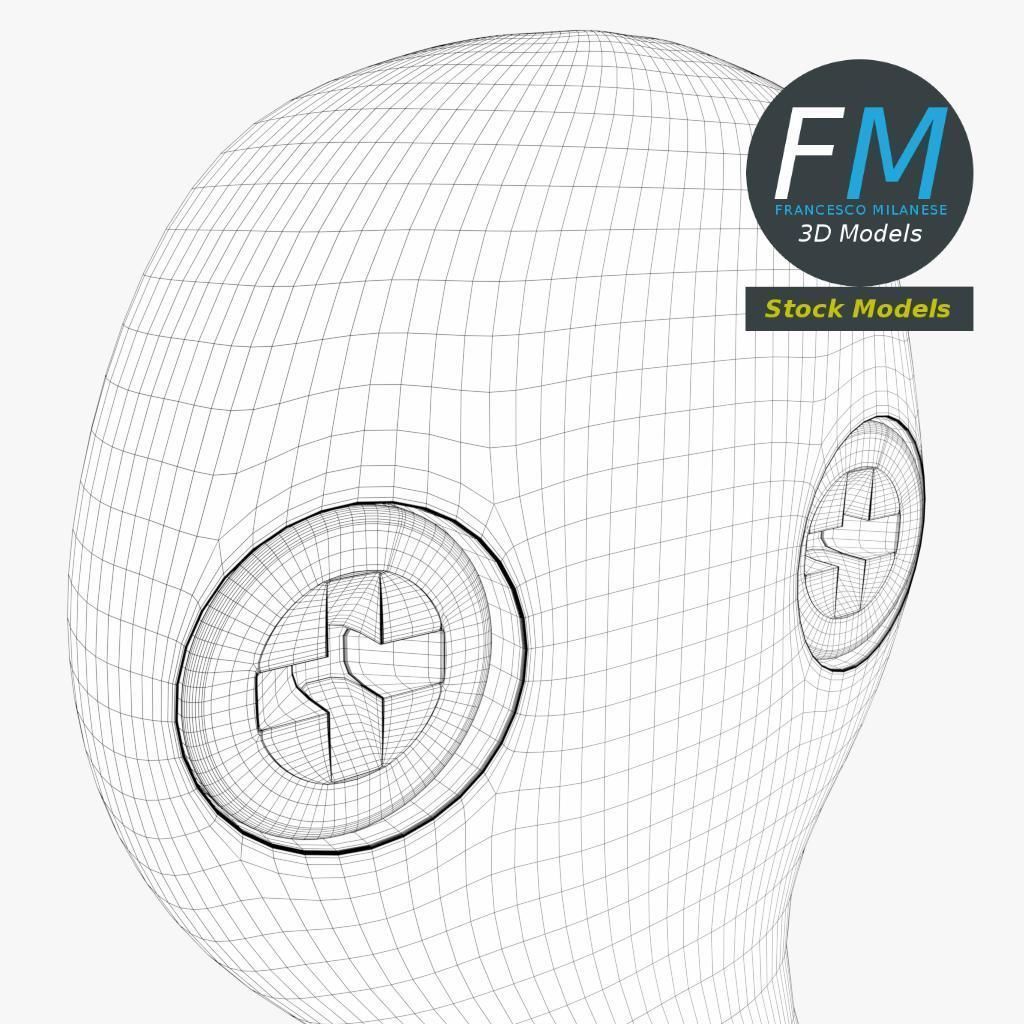 Coat hook 4 3D model_8