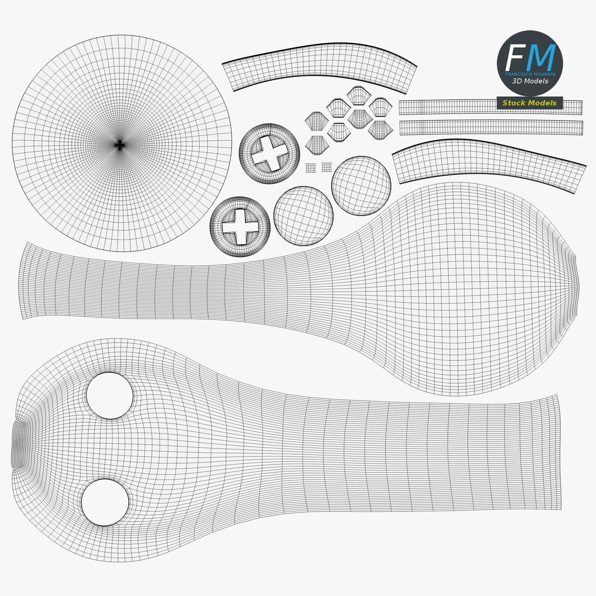 Coat hook 4 3D model_11