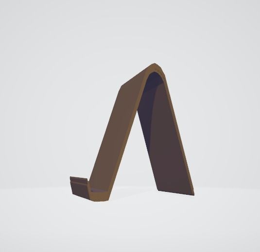 print phone holder 3D print model_3