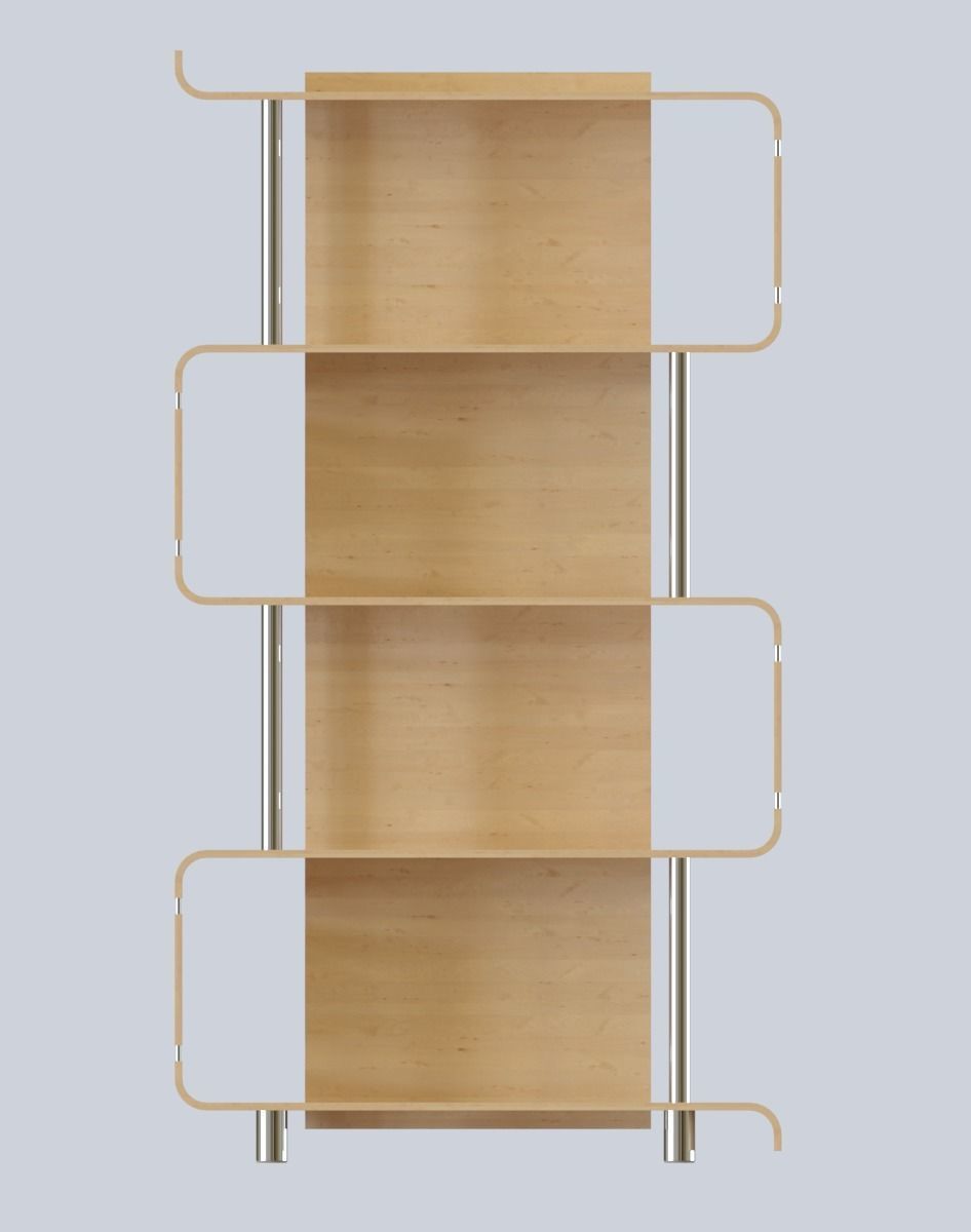 Shelf Modern  3D model_1