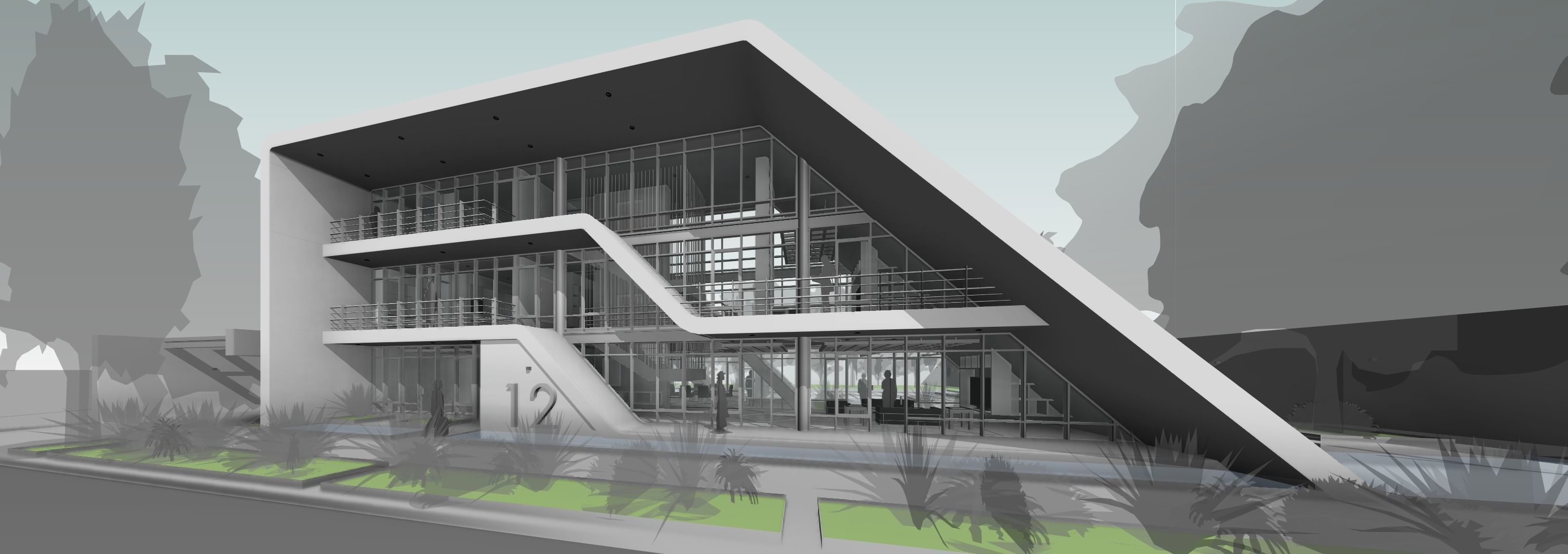 Matrioshka house - Autodesk Revit 3D model_1