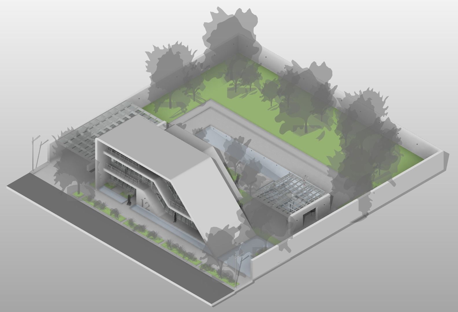 Matrioshka house - Autodesk Revit 3D model_4