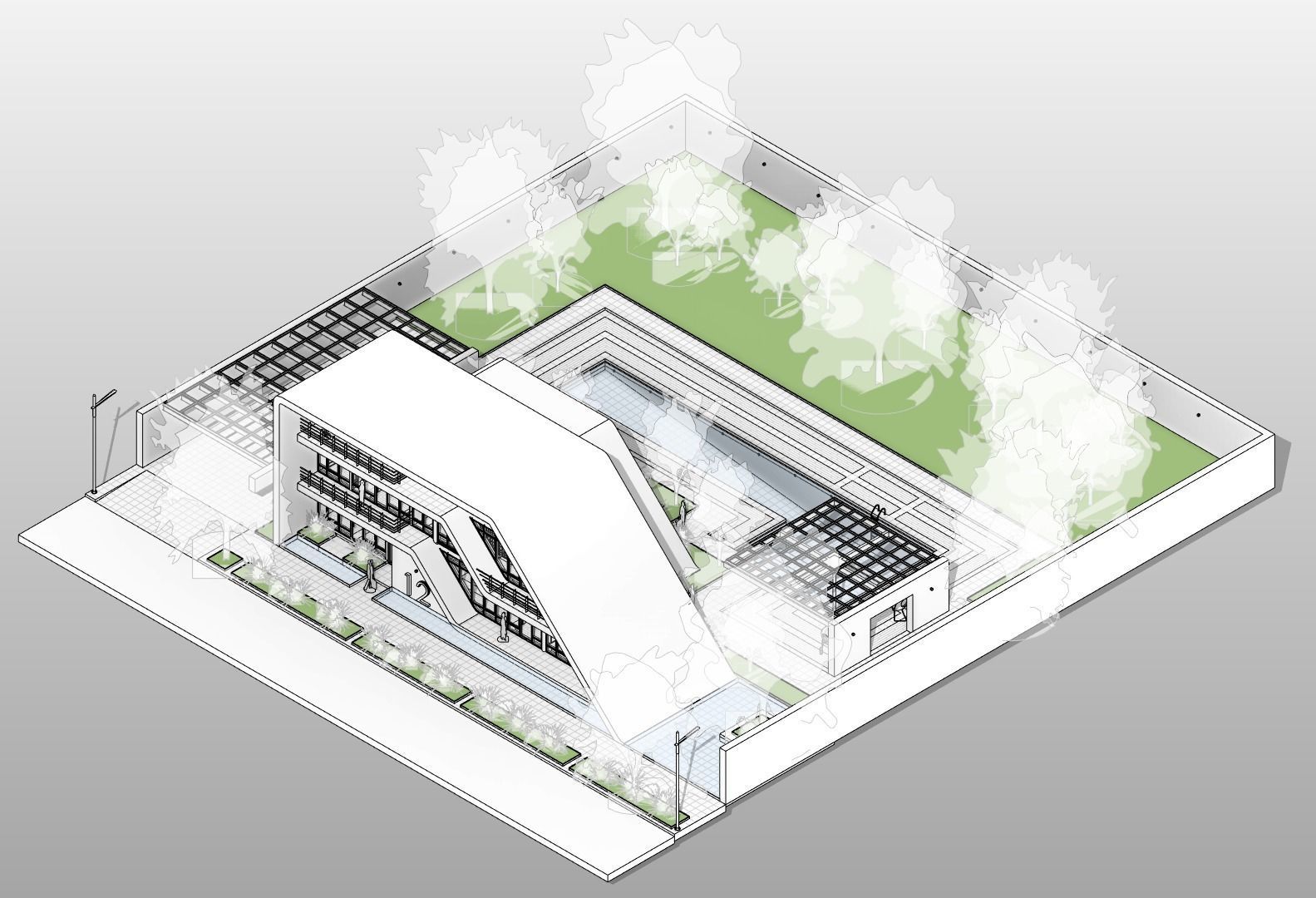 Matrioshka house - Autodesk Revit 3D model_5