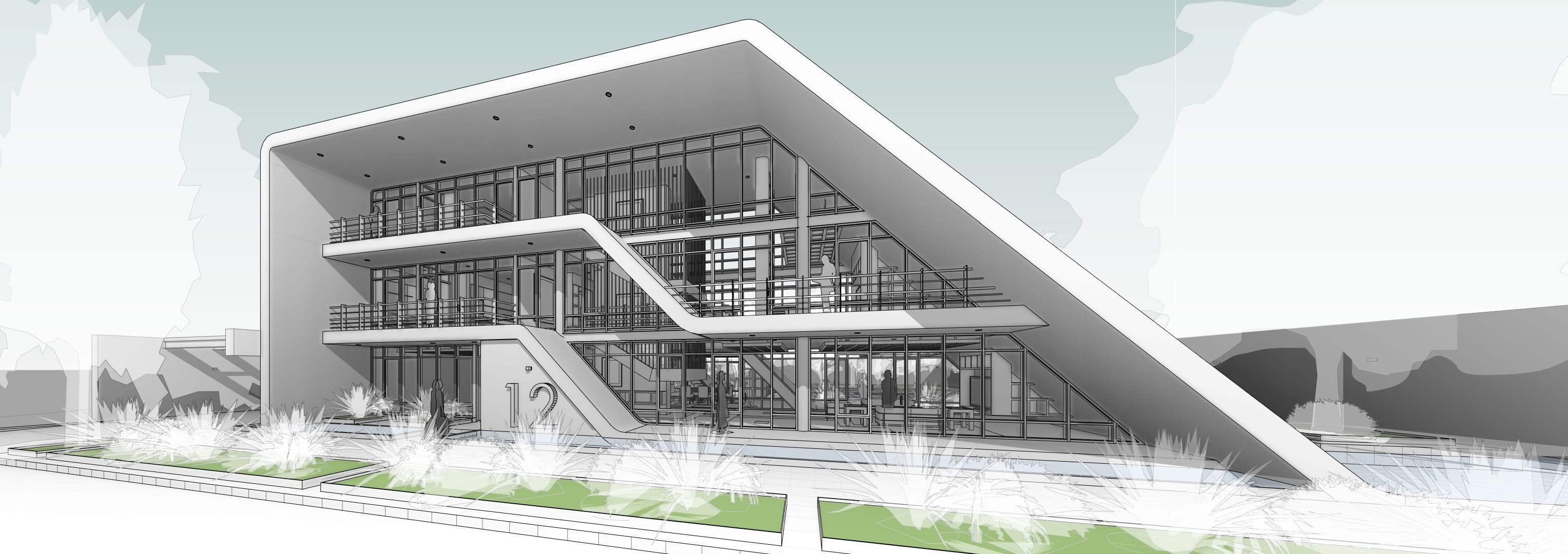 Matrioshka house - Autodesk Revit 3D model_2