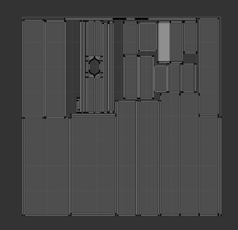 King Size Bed 3D model_3