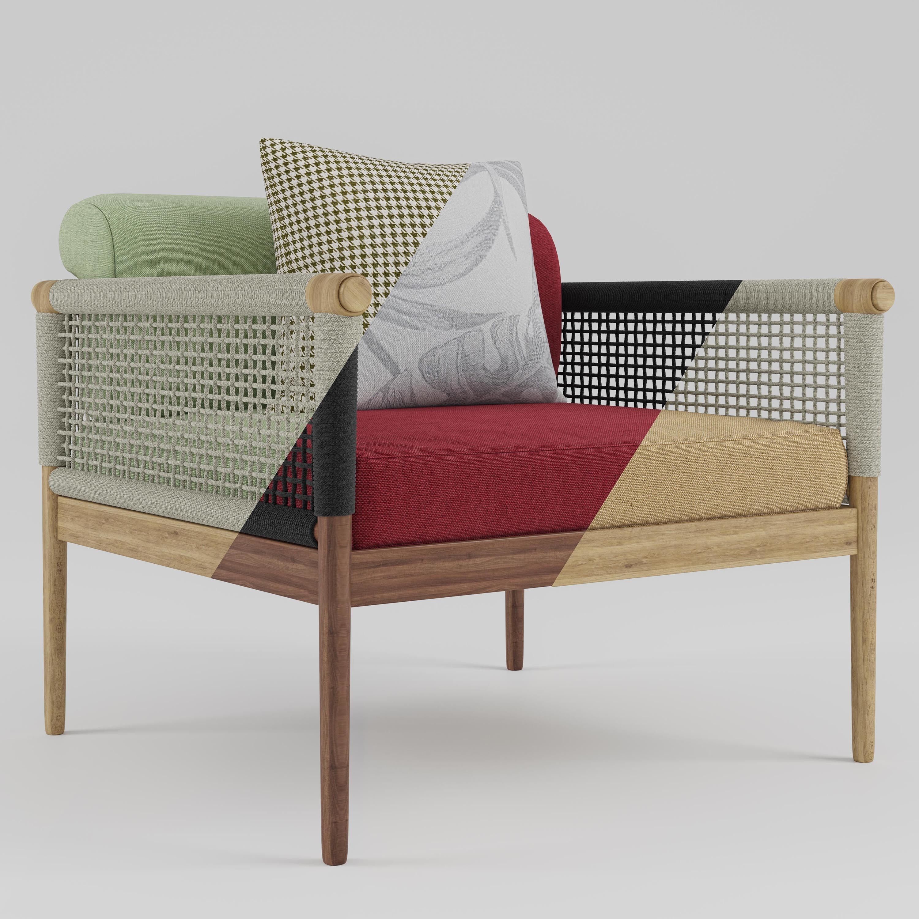 Armchair Atmosphere LUXE DECO 3D model_1