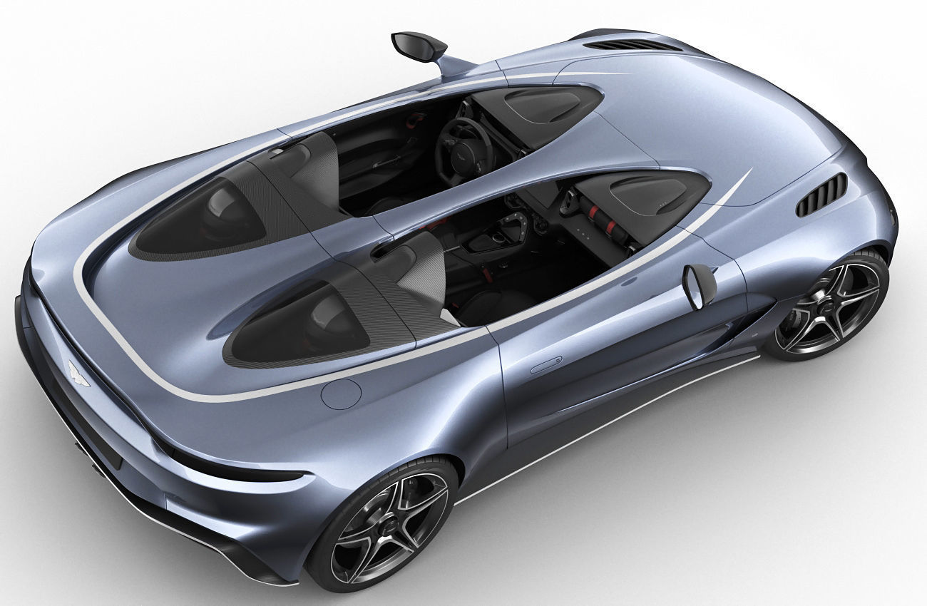 Aston Martin V12 Speedster 2021 3D model_9