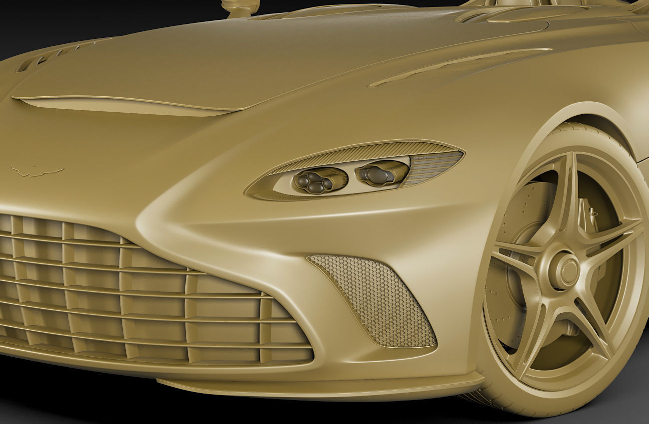 Aston Martin V12 Speedster 2021 3D model_23