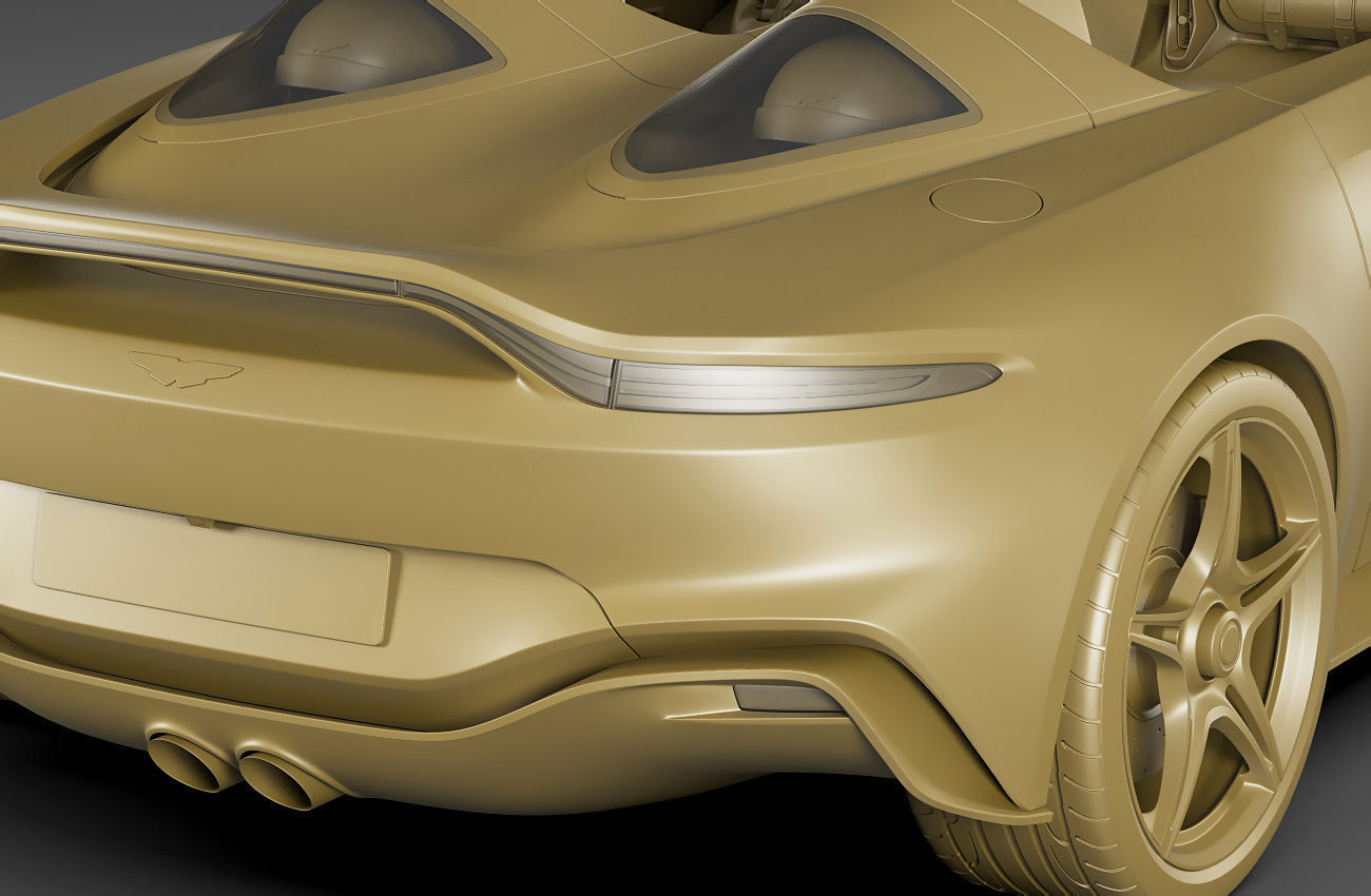 Aston Martin V12 Speedster 2021 3D model_24