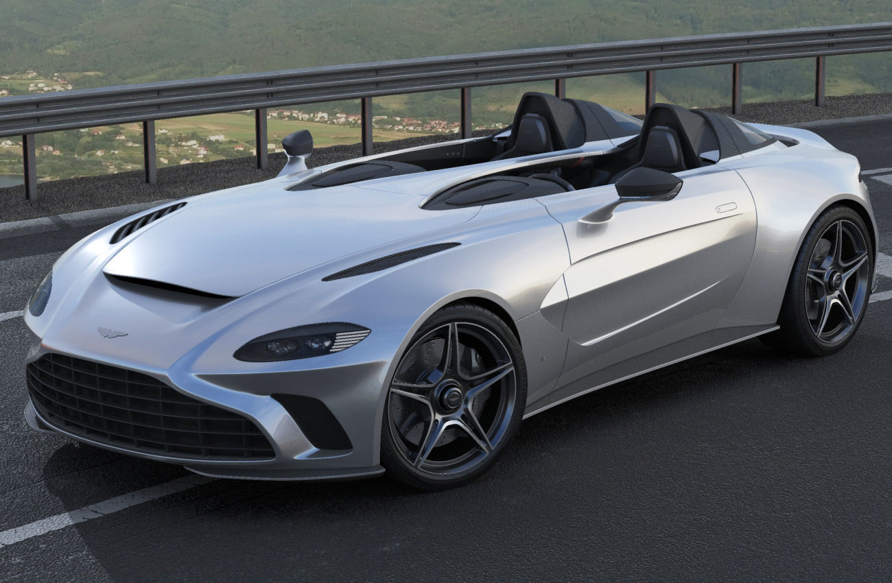 Aston Martin V12 Speedster 2021 3D model_19