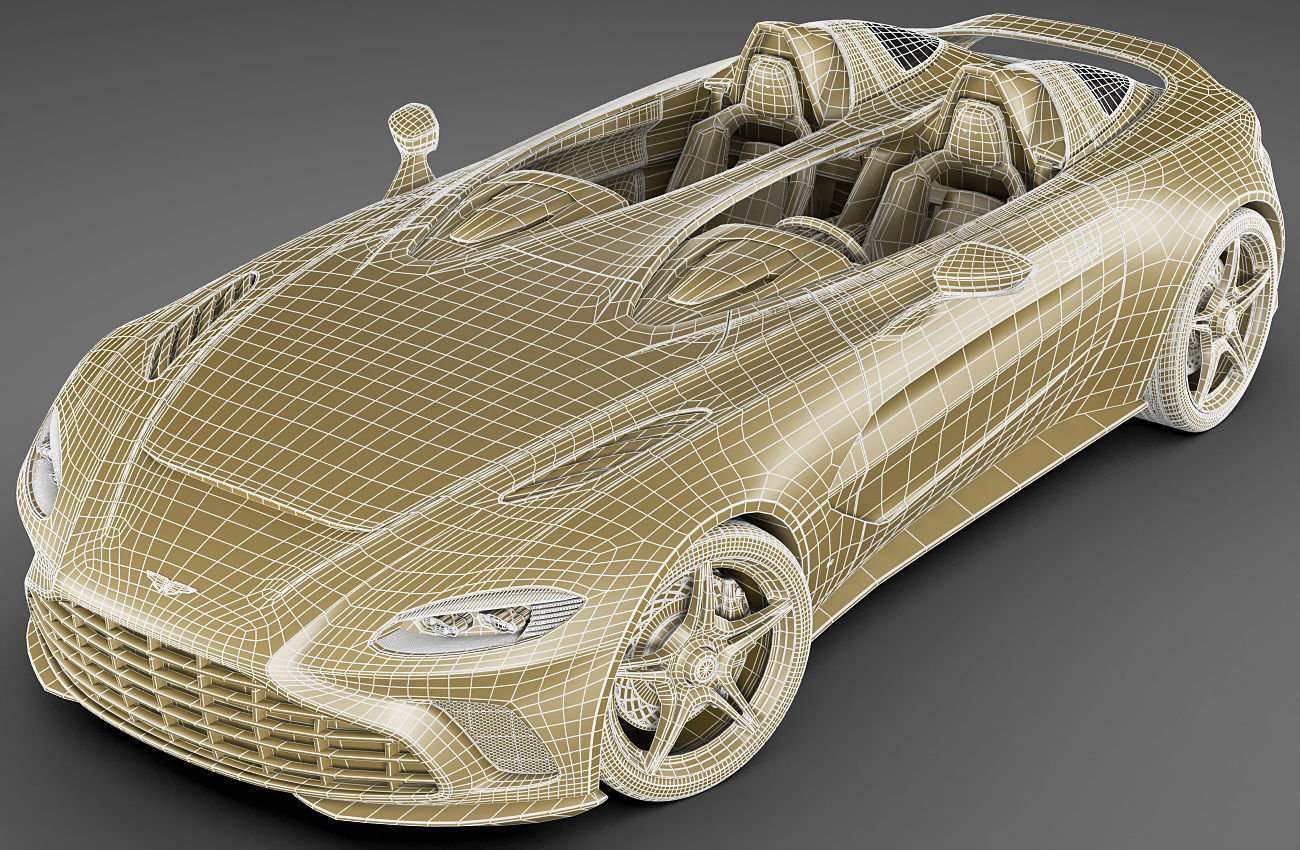 Aston Martin V12 Speedster 2021 3D model_27