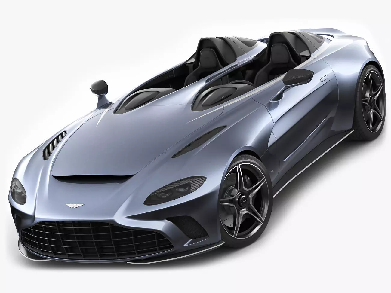 Aston Martin V12 Speedster 2021 3D model_0