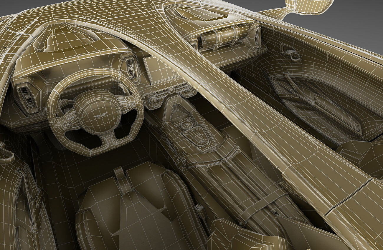 Aston Martin V12 Speedster 2021 3D model_29