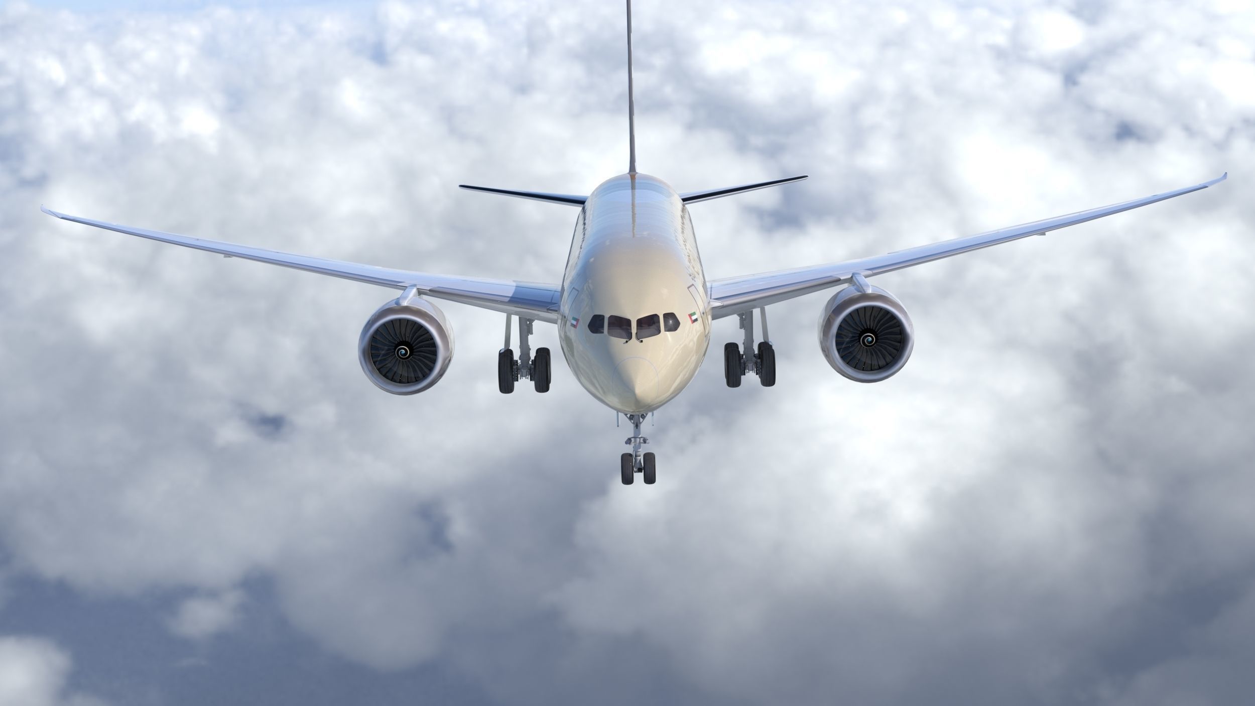 Boeing B- 787 Dreamliner Etihad Airlines High detailed model 3D model_5