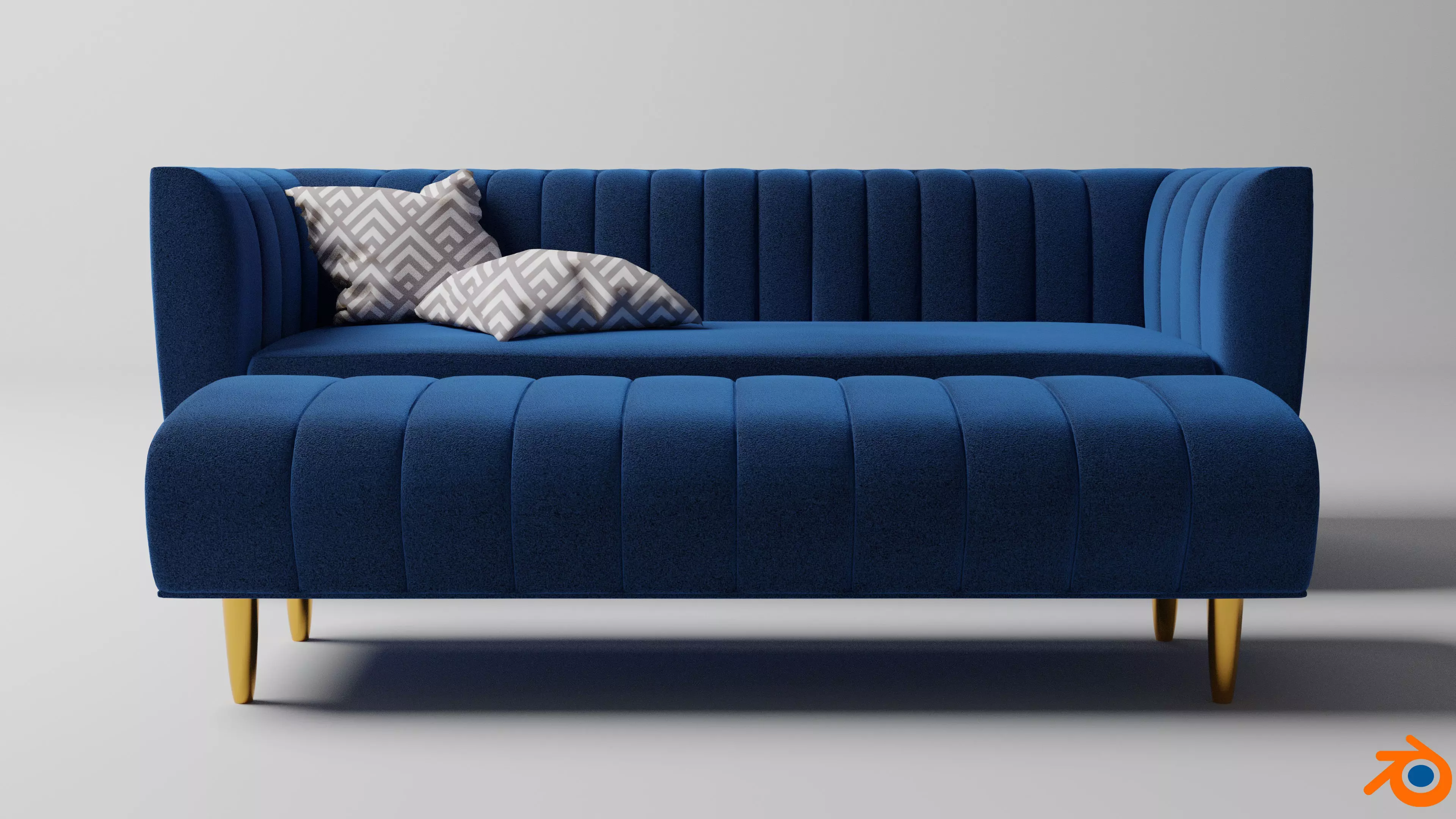 Amicie sofa set 3D model