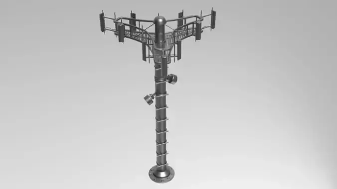 5G Tower 3D print model
