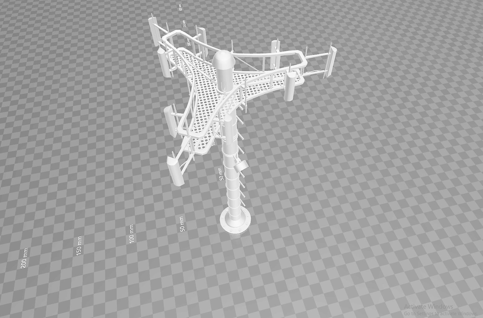 5G Tower 3D print model_1