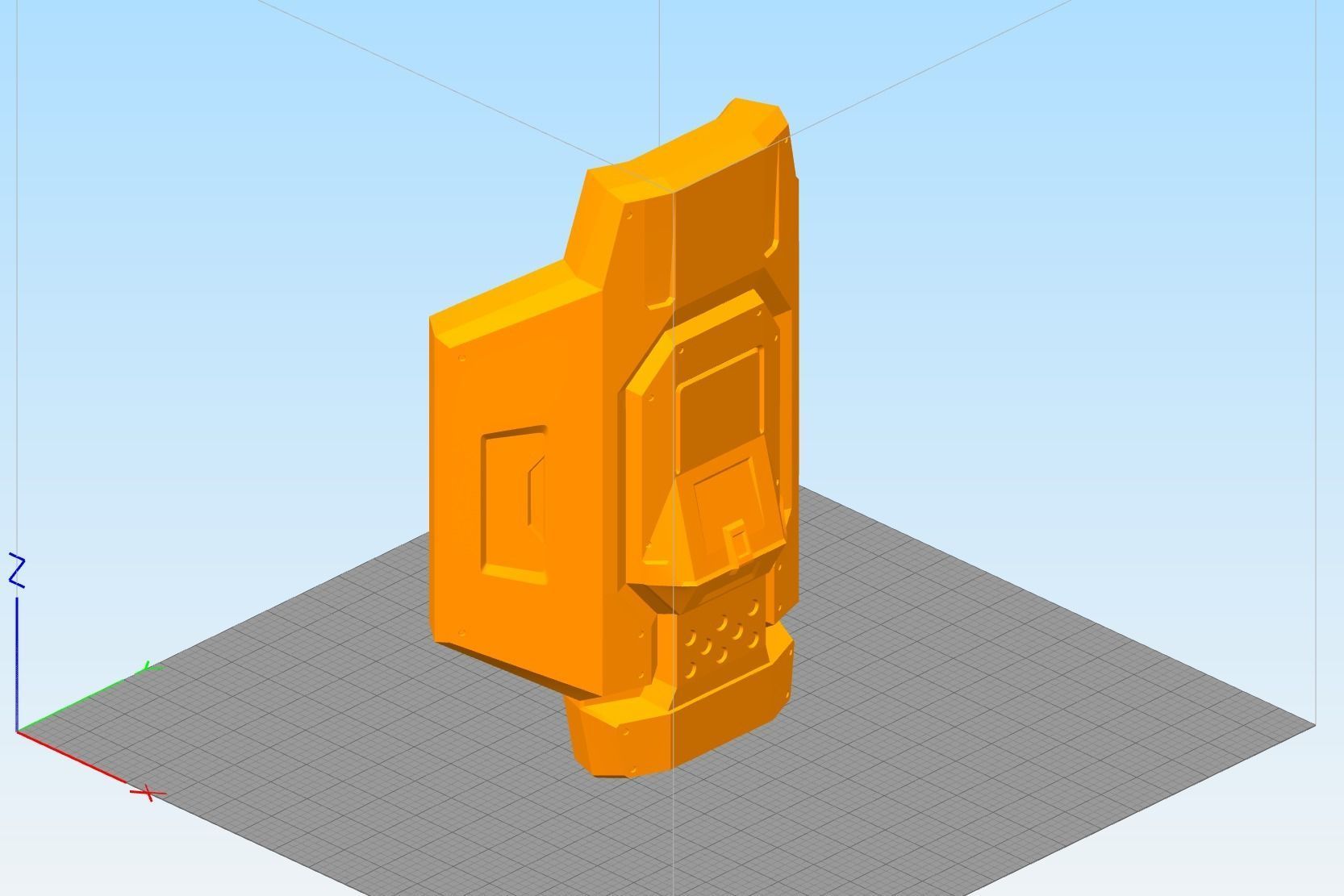 Reach Commando Shoulder Wearable 3D Print Model 3D print model_7