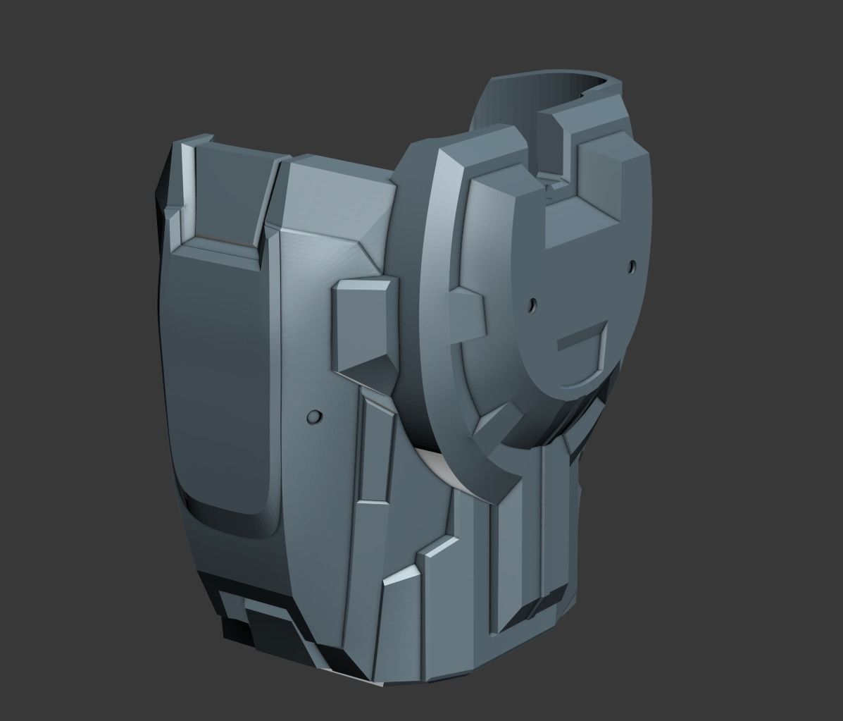 Reach Commando Shoulder Wearable 3D Print Model 3D print model_5