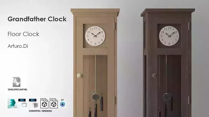 grandfather clock