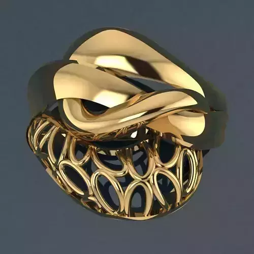 Ring1 gold ring with intricate design