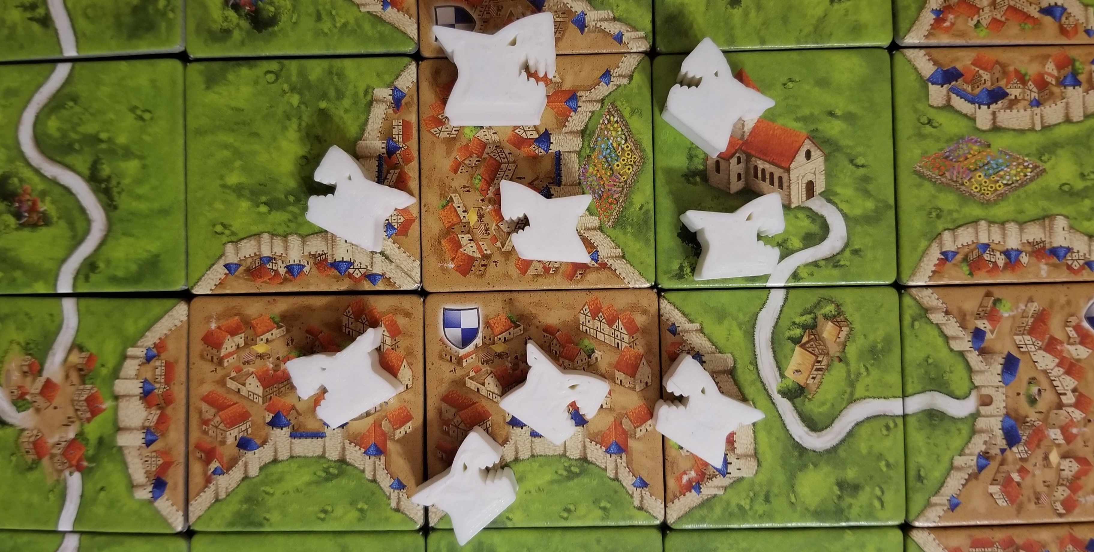 Shark Meeple Board Game Piece 3D print model_1