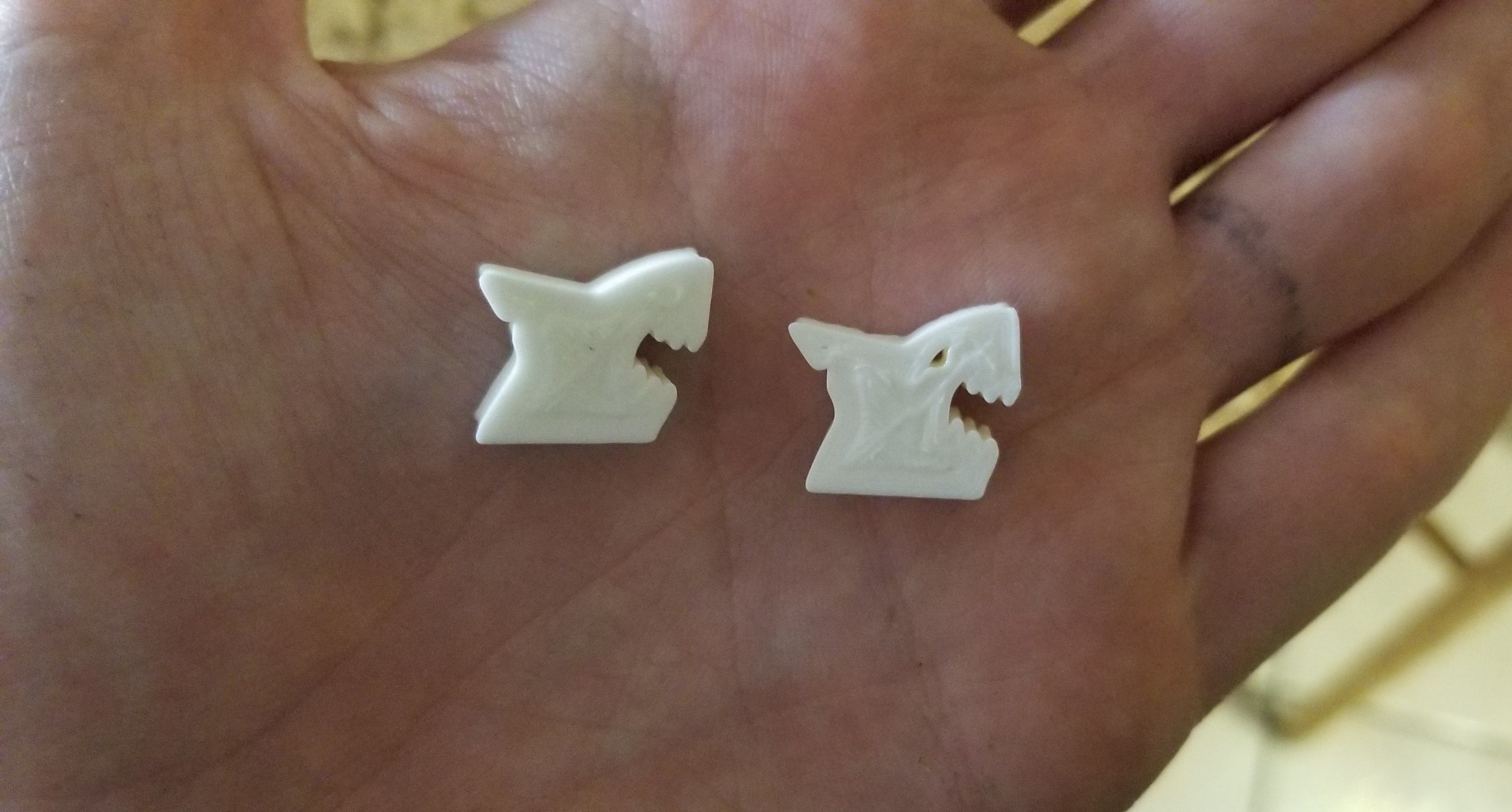 Shark Meeple Board Game Piece 3D print model_5