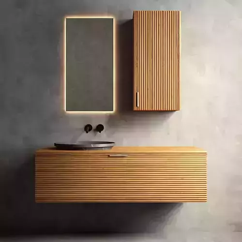 Inbani Modern Bathroom Cabinet No087  