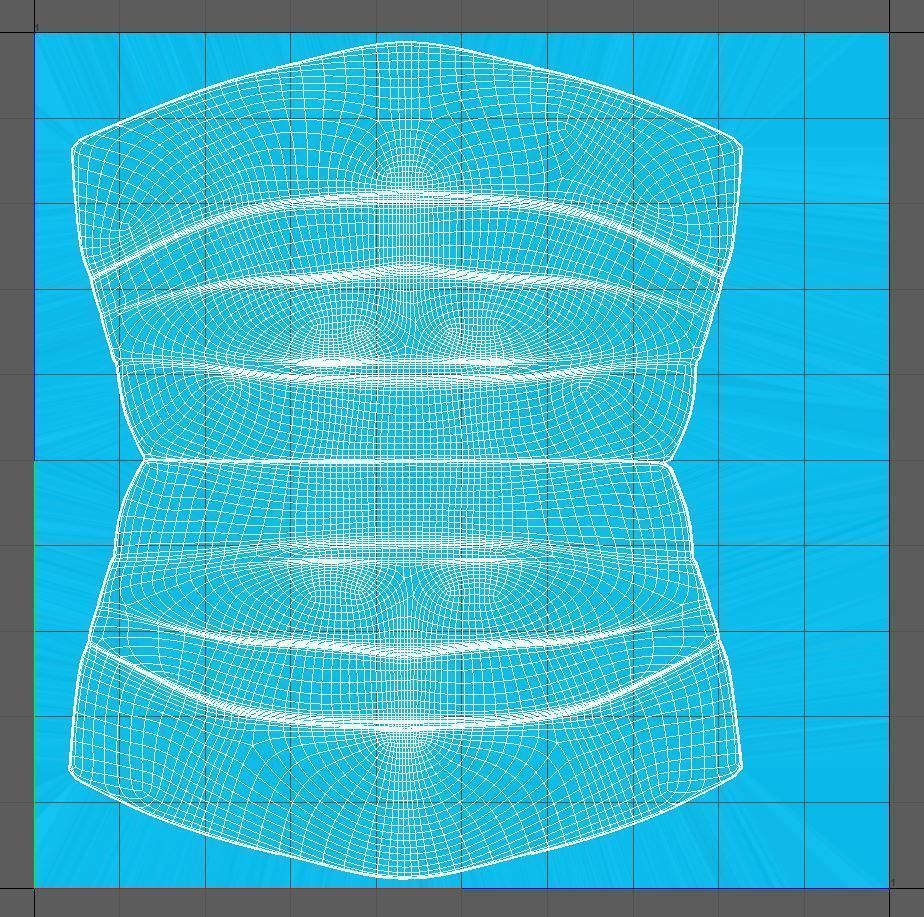  Protective Mask 3 Ply 3D model_22