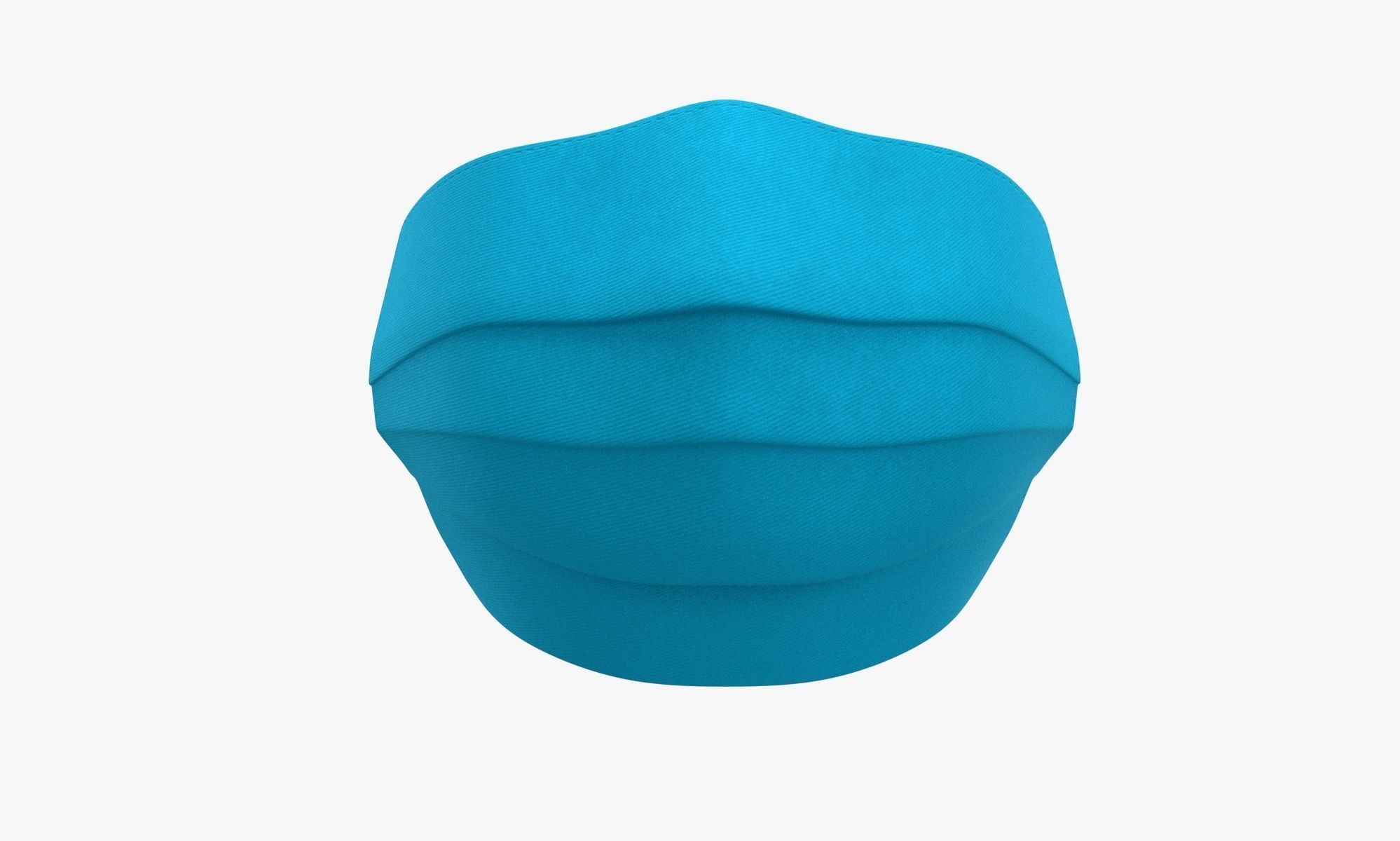  Protective Mask 3 Ply 3D model_12