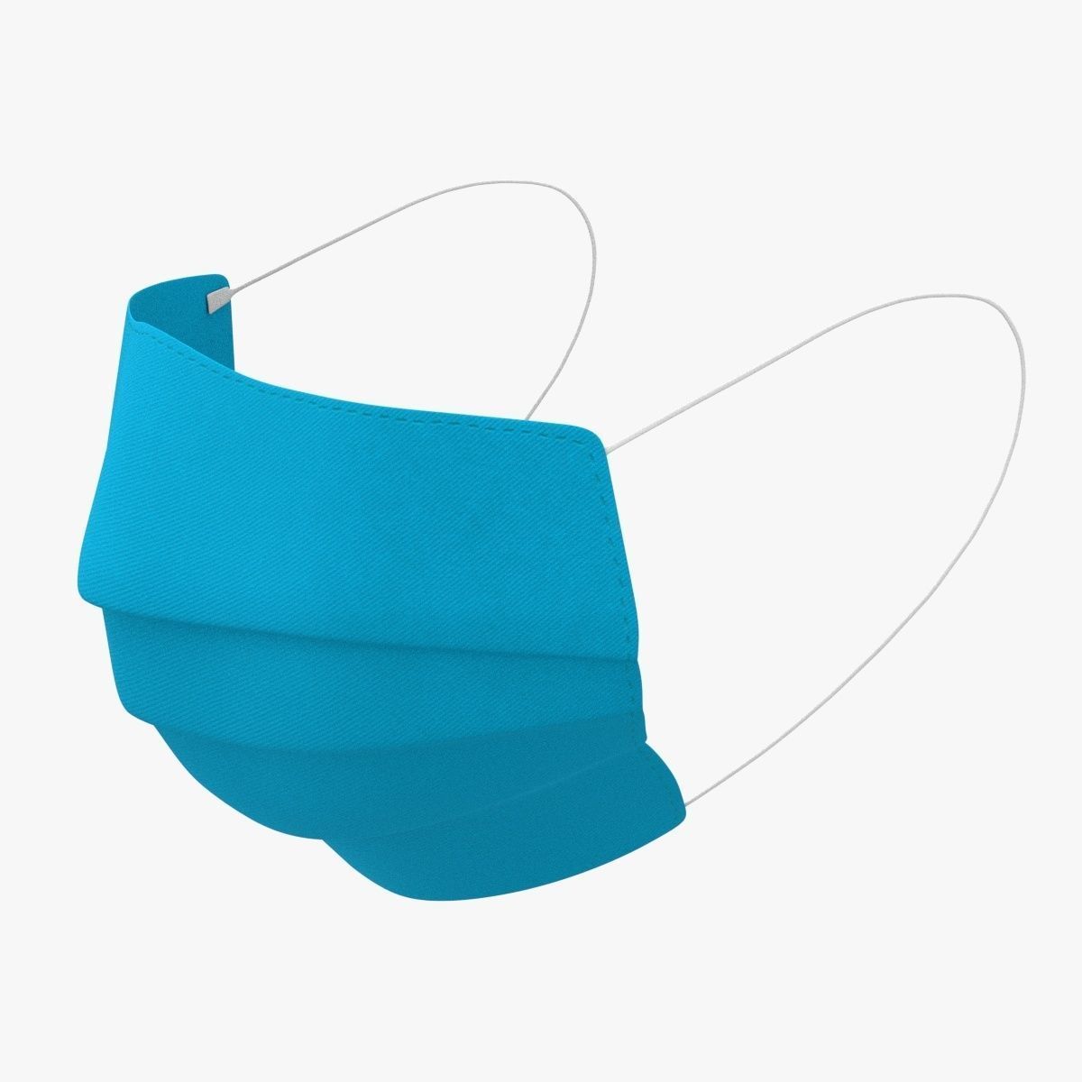  Protective Mask 3 Ply 3D model_13