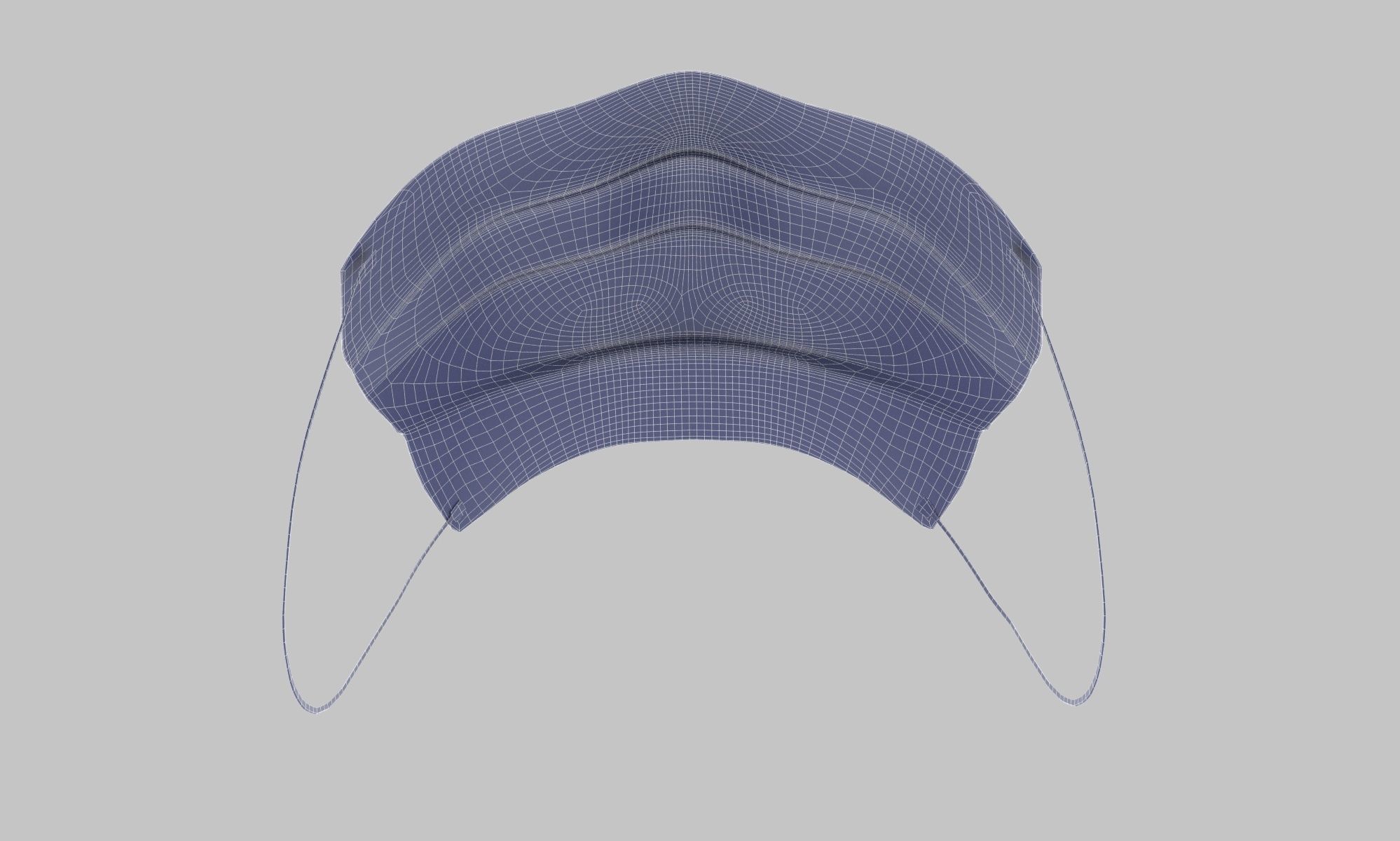  Protective Mask 3 Ply 3D model_18