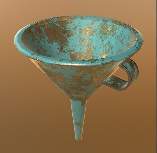 Funnel Low-poly 3D model