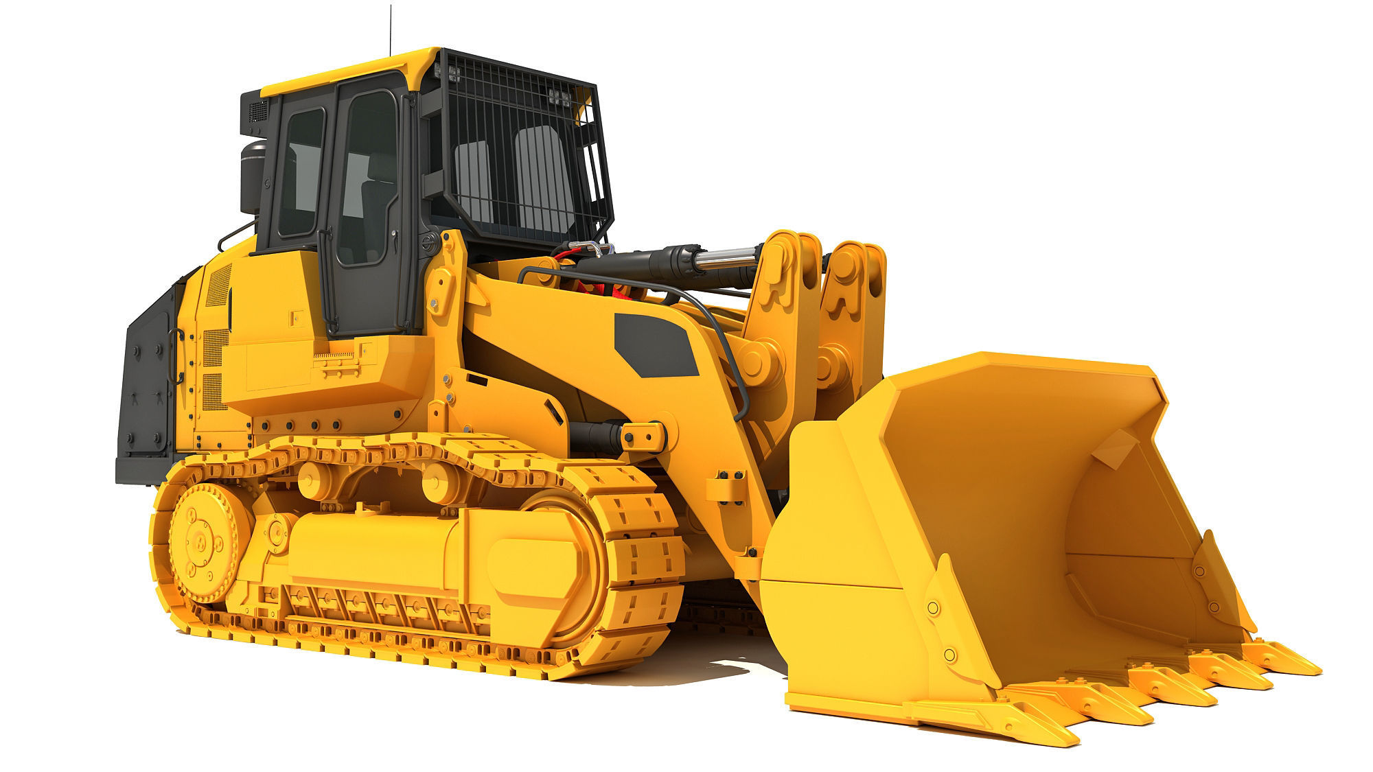 Track Loader 3D model_8
